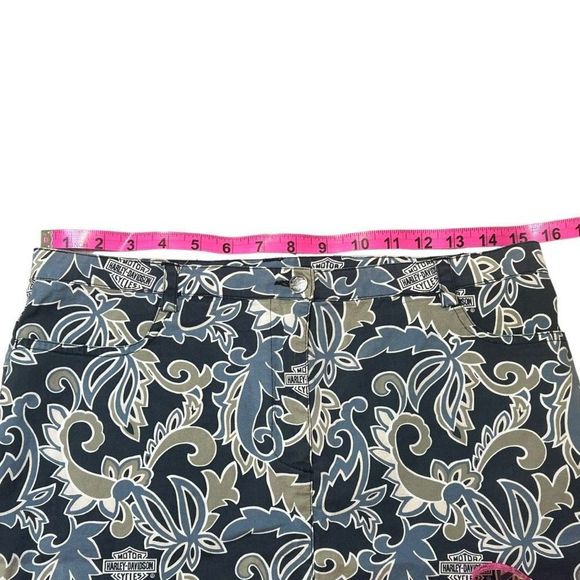 Harley Davidson Women's Multicolor Paisley Jacket And Skirt Set Medium/10 - Picture 6 of 16